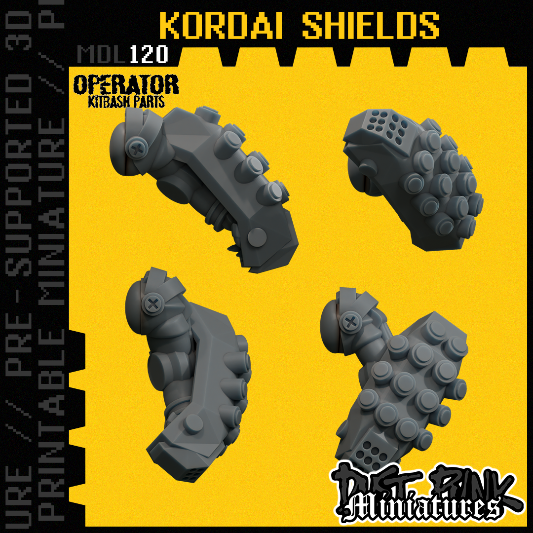 MDL120 KORDAI SHIELDS [PRE-SUPPORTED]